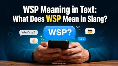 WSP Meaning in Text