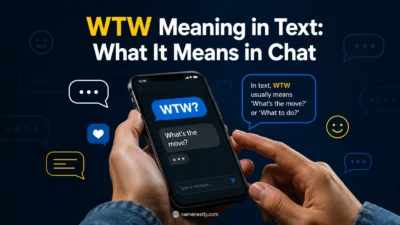 WTW Meaning in Text