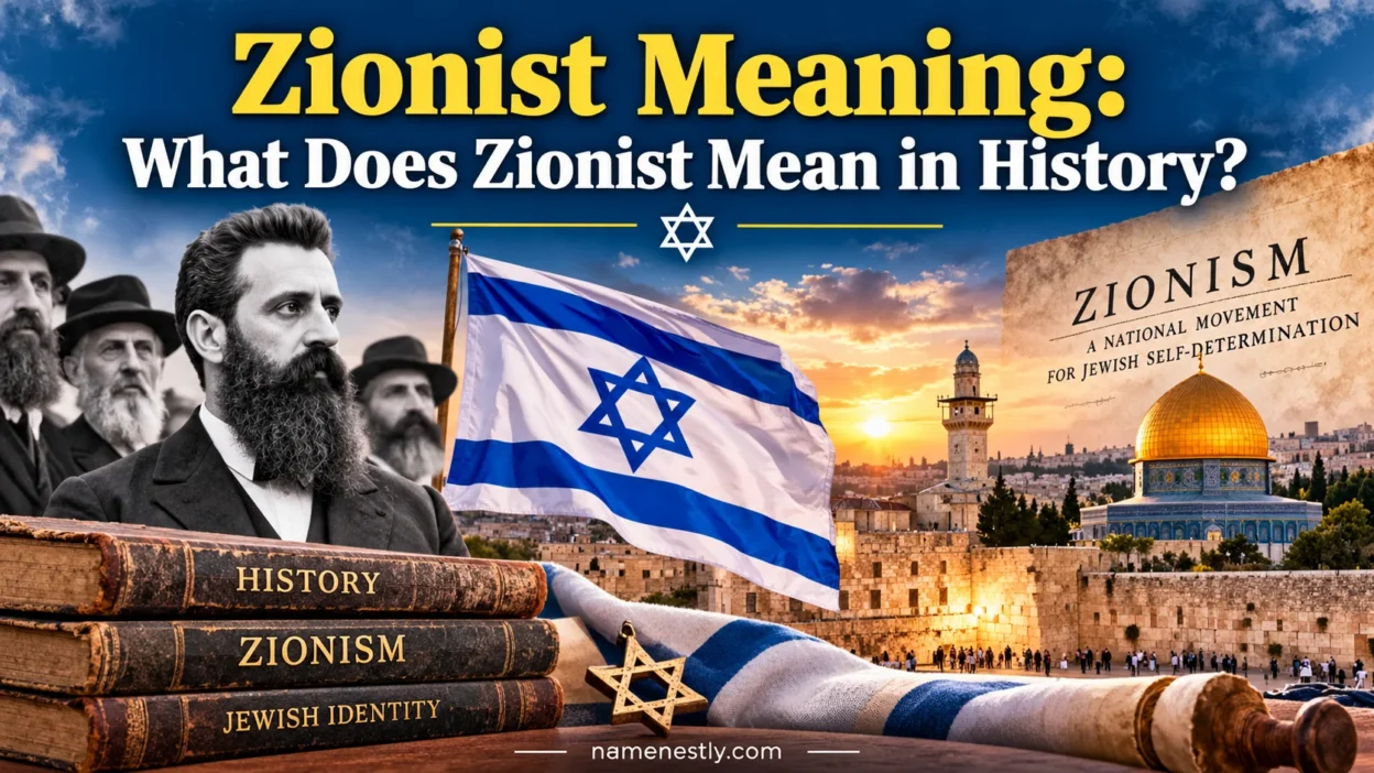 Zionist Meaning