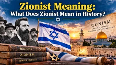 Zionist Meaning
